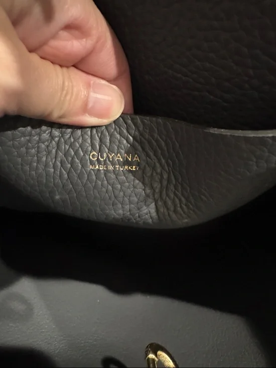 Cuyana charcoal oversized linea Bag - Picture 4 of 7